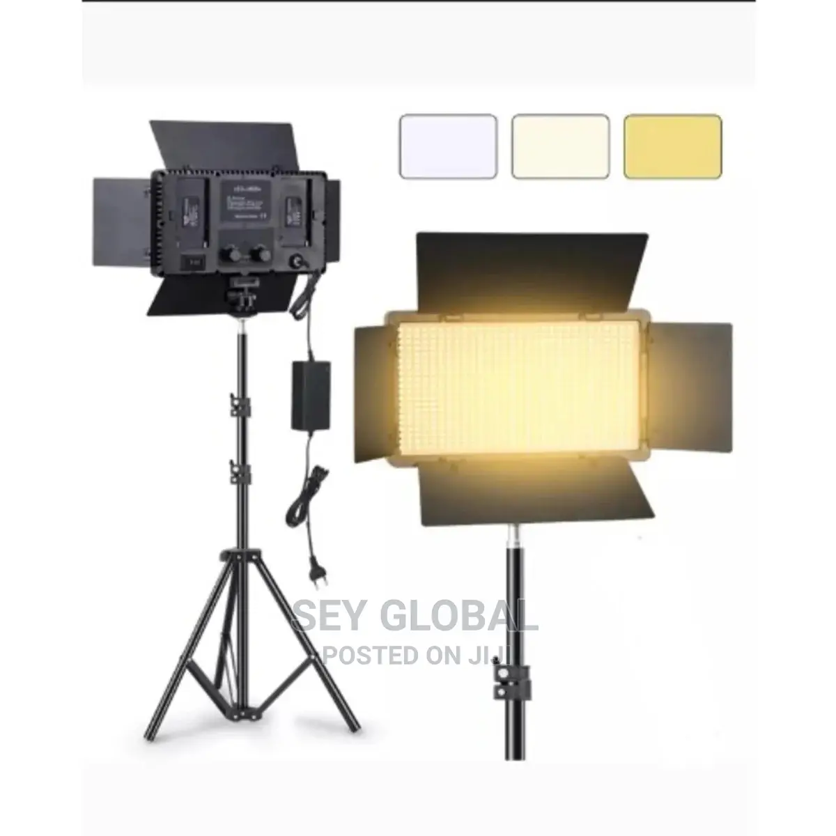 PRO LED 600 Light KIT With Battery and Adapter