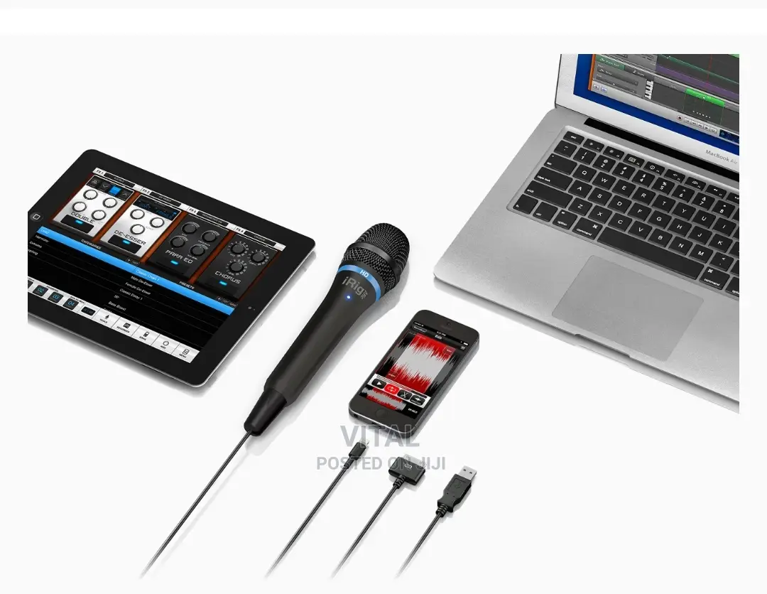 Studio, Live Streaming, Podcast Etc Irig HD