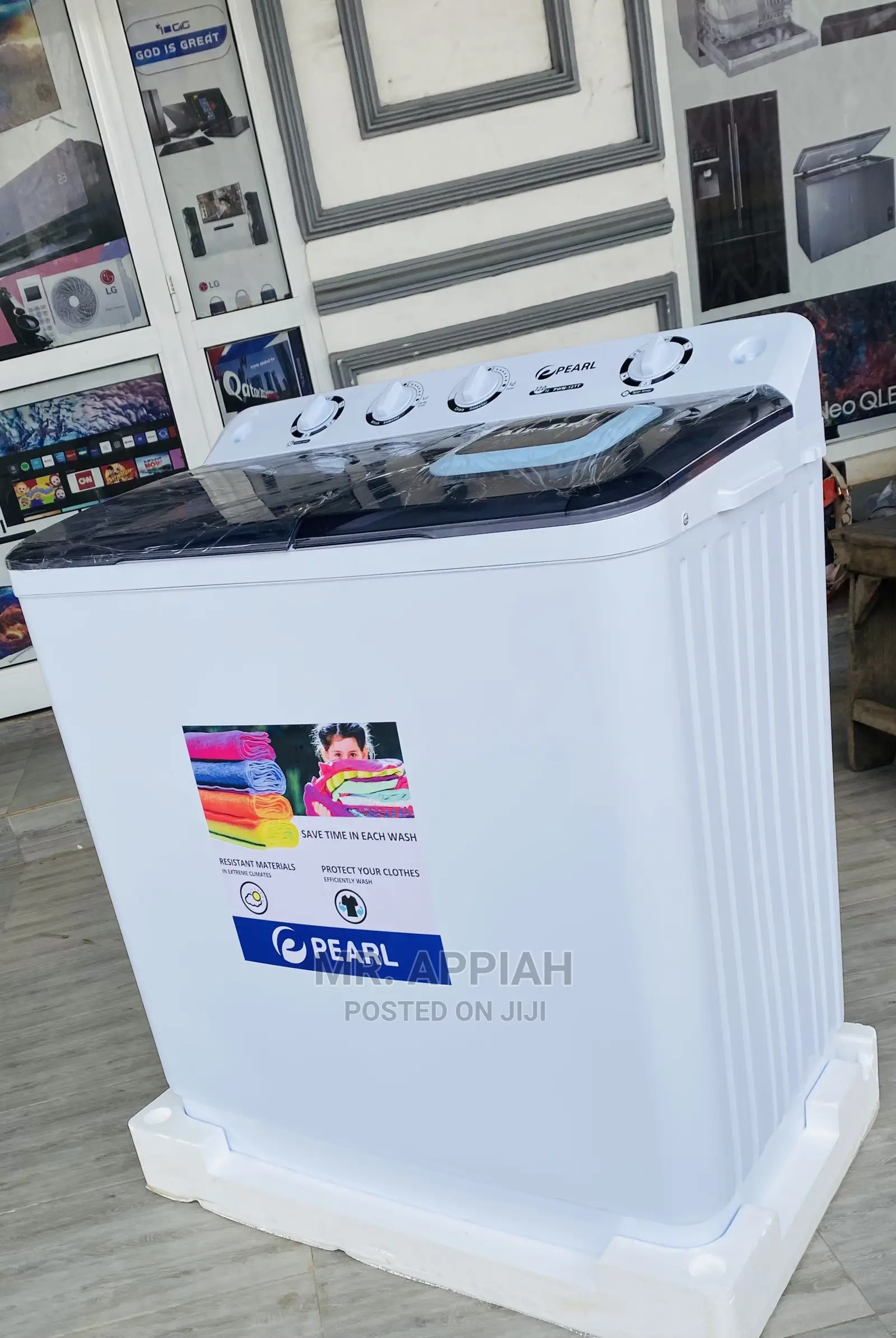 Reliable Pearl Top Load Washingmachine(12kg)White 