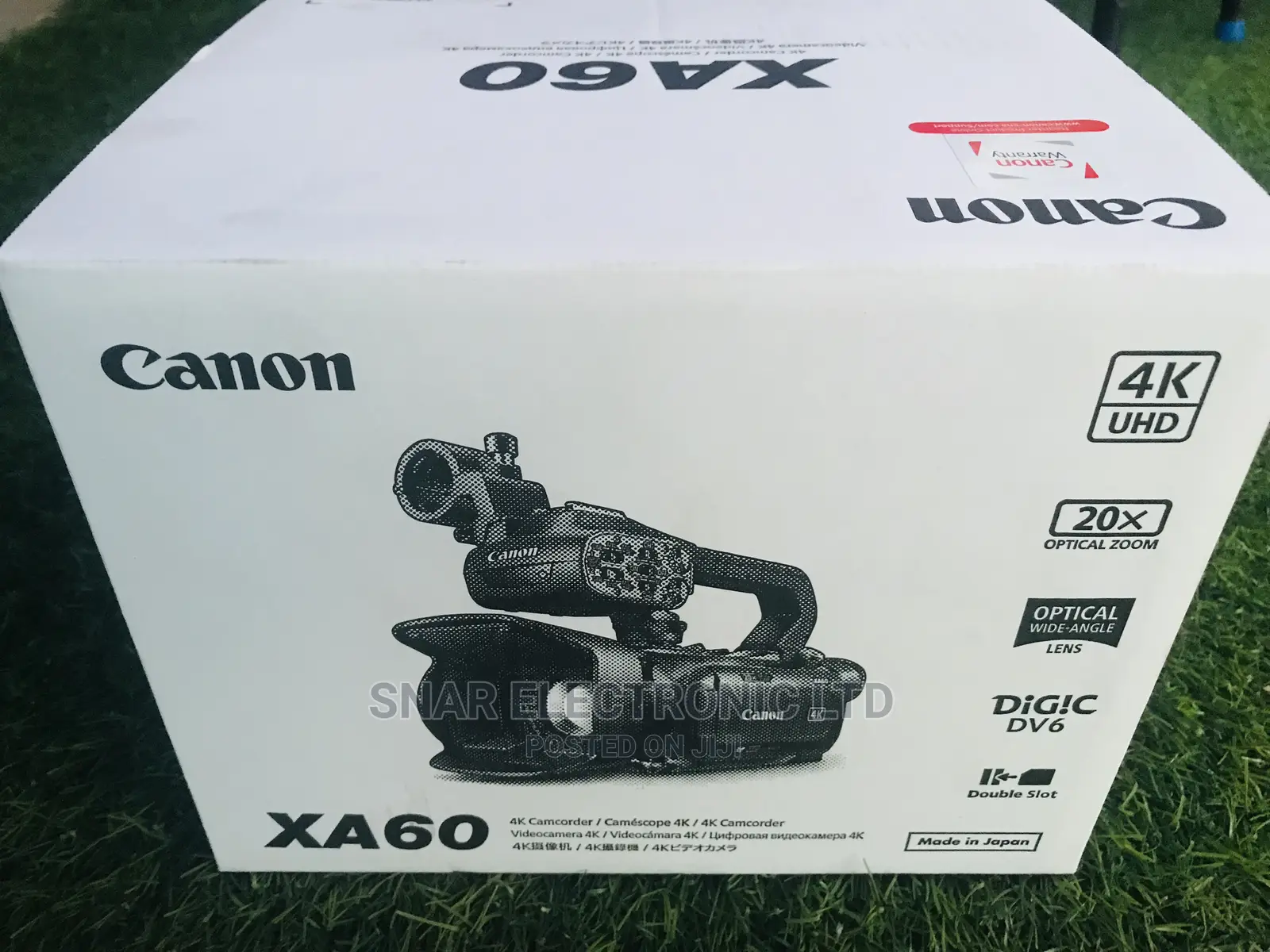 Efficiency Canon XA60 Professional UHD Camcorder