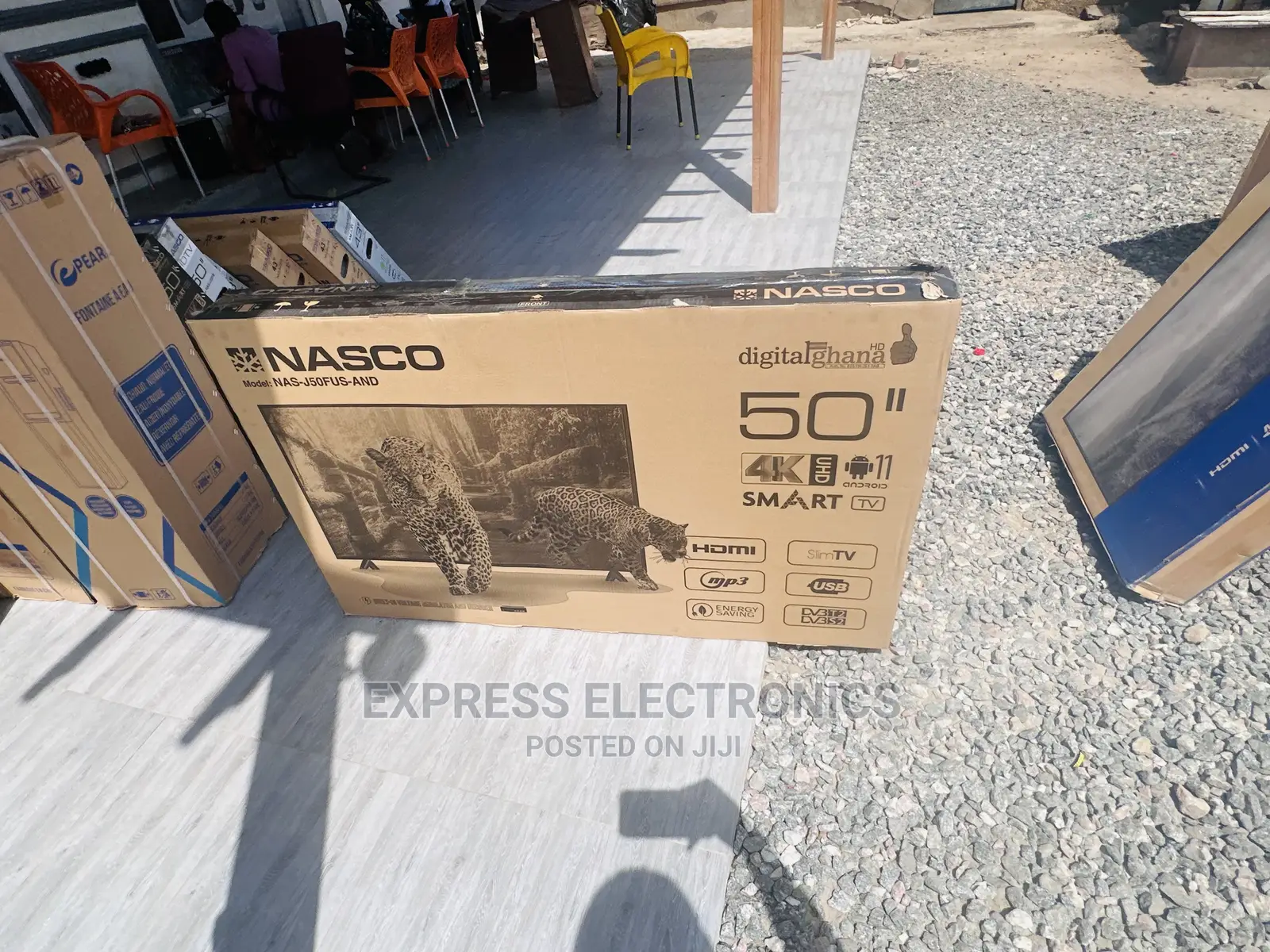 Enjoy  Ultra Realistic Smart Android Nasco 50”UHD Tv 