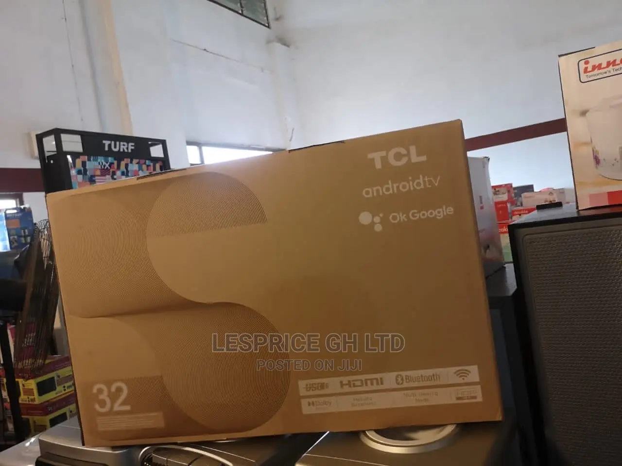 Smart TCL Android 32” Full Screen Tv