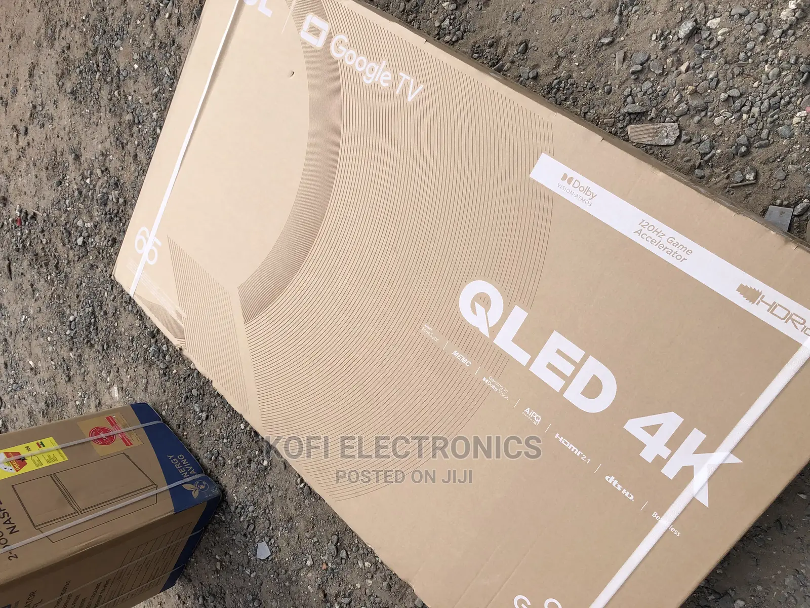 Google TCL TV 65inches Qled Hands-Free Voice Control (2023)