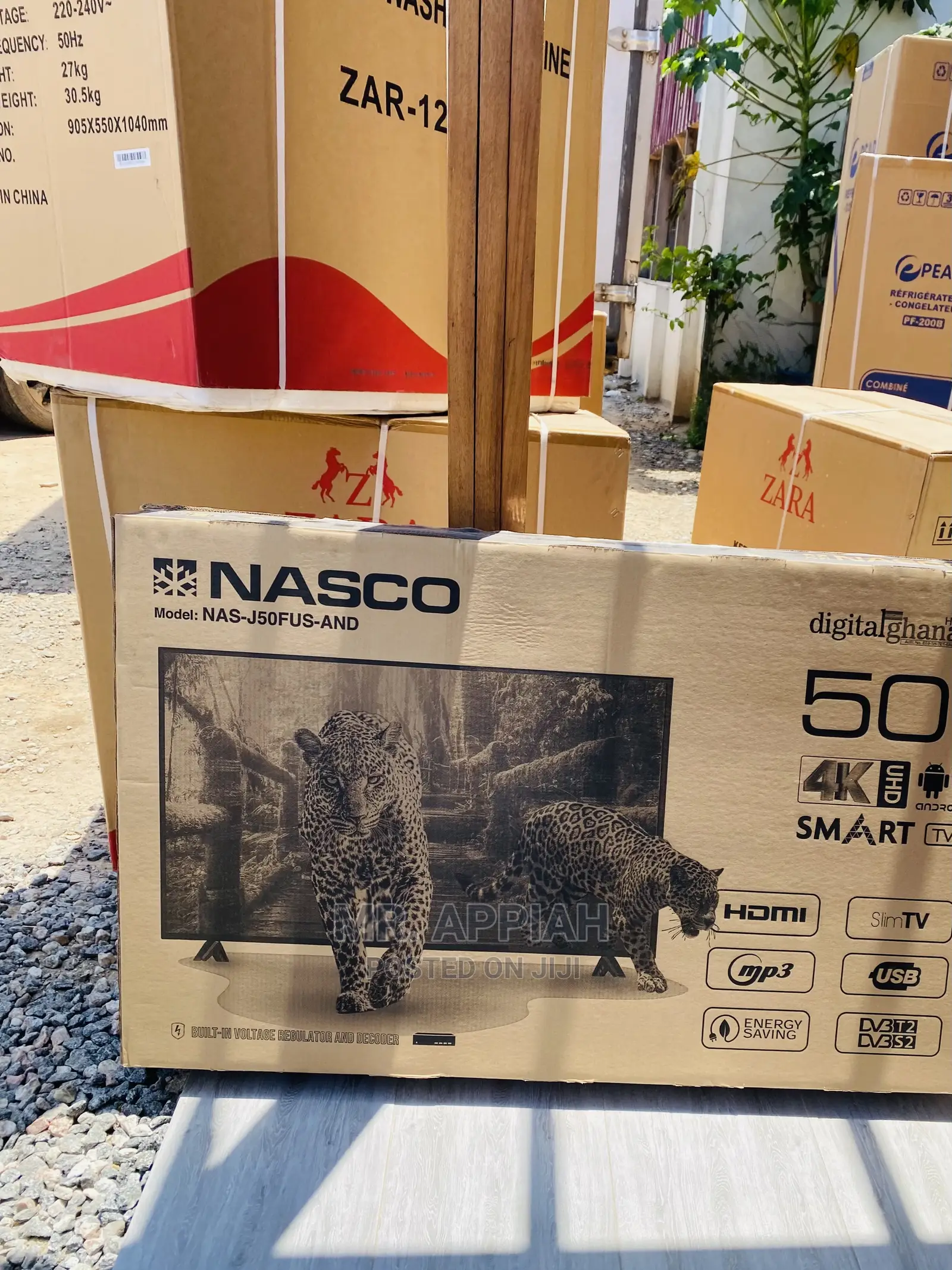 Budget-Friendly Nasco 50 Inch Smart LED Tv(Uhd) 