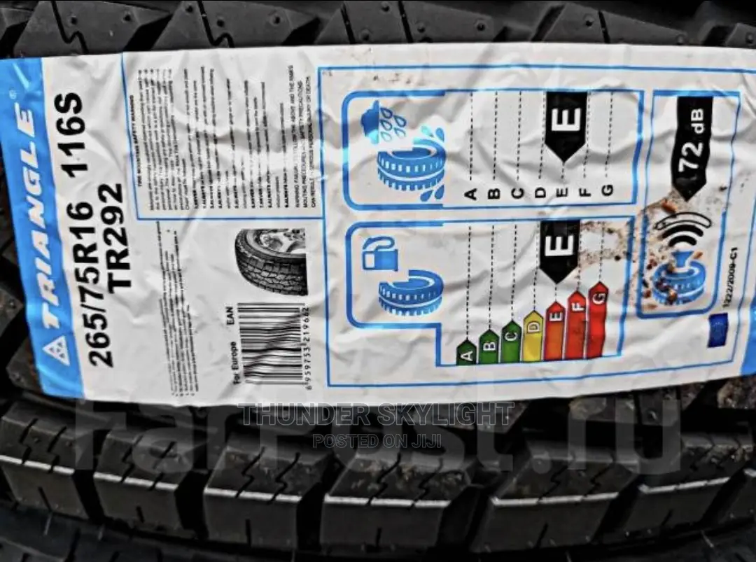 265/75r16 All Terrain Tyre TRIANGLE