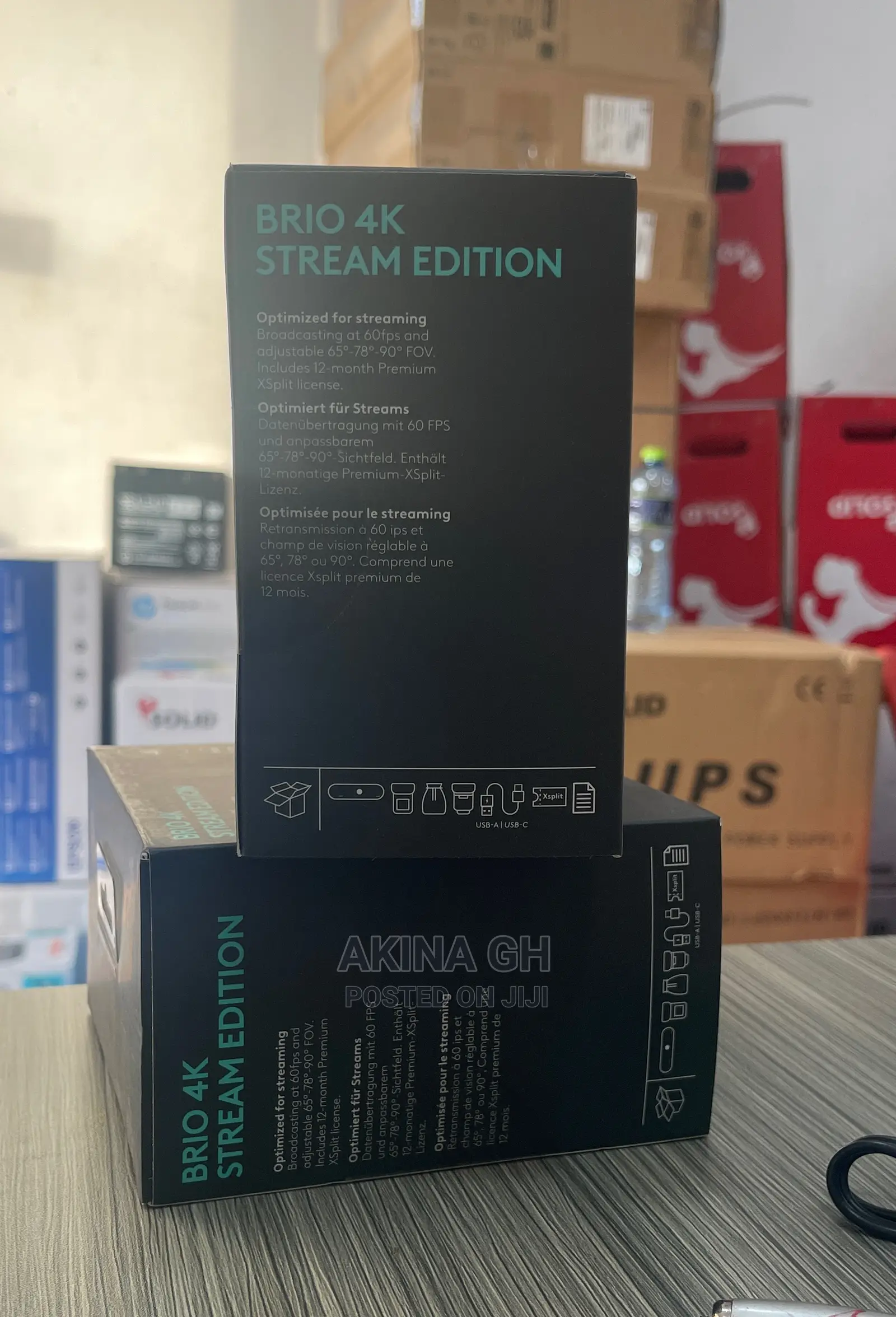 Logitech Brio Stream Edition