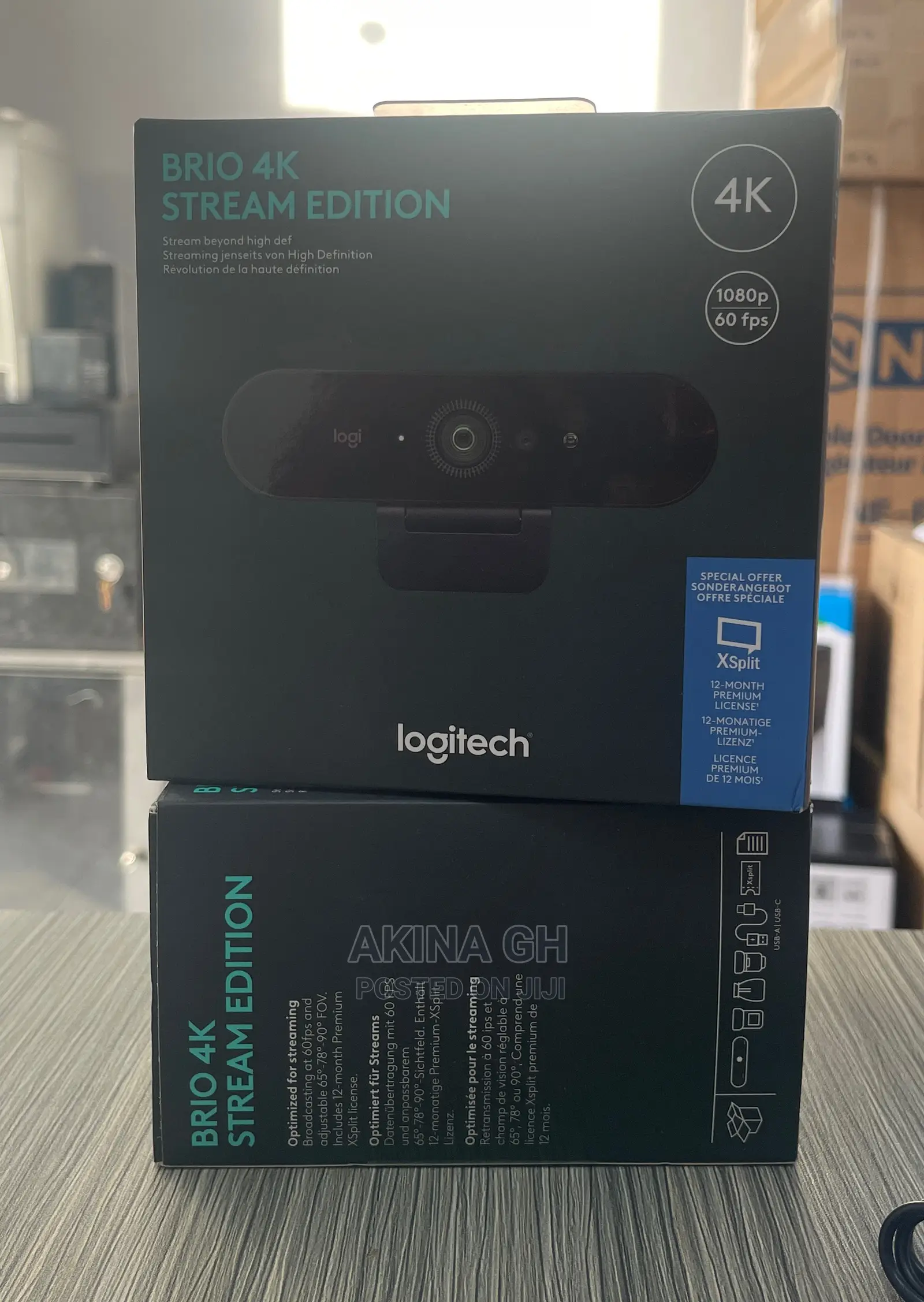 Logitech Brio Stream Edition