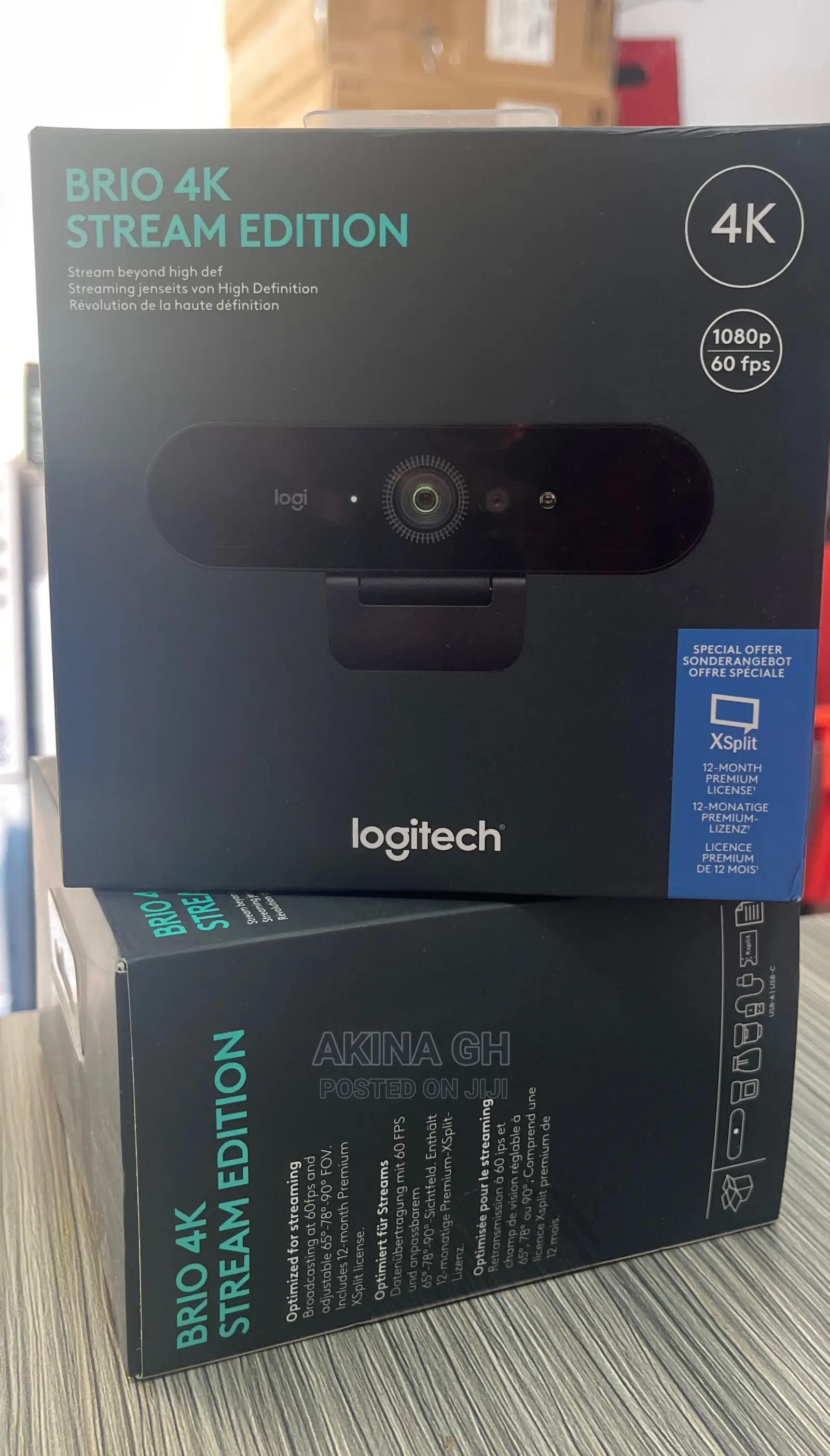 Logitech Brio Stream Edition