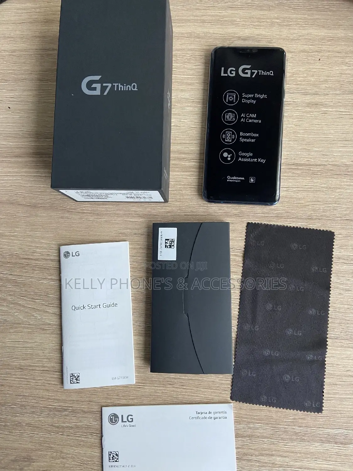 New LG G7 ThinQ 64 GB Black