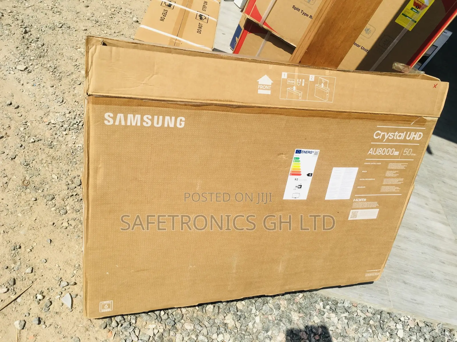 Experience LED Samsung UHD Crystal 50 Inches Glossy AU80