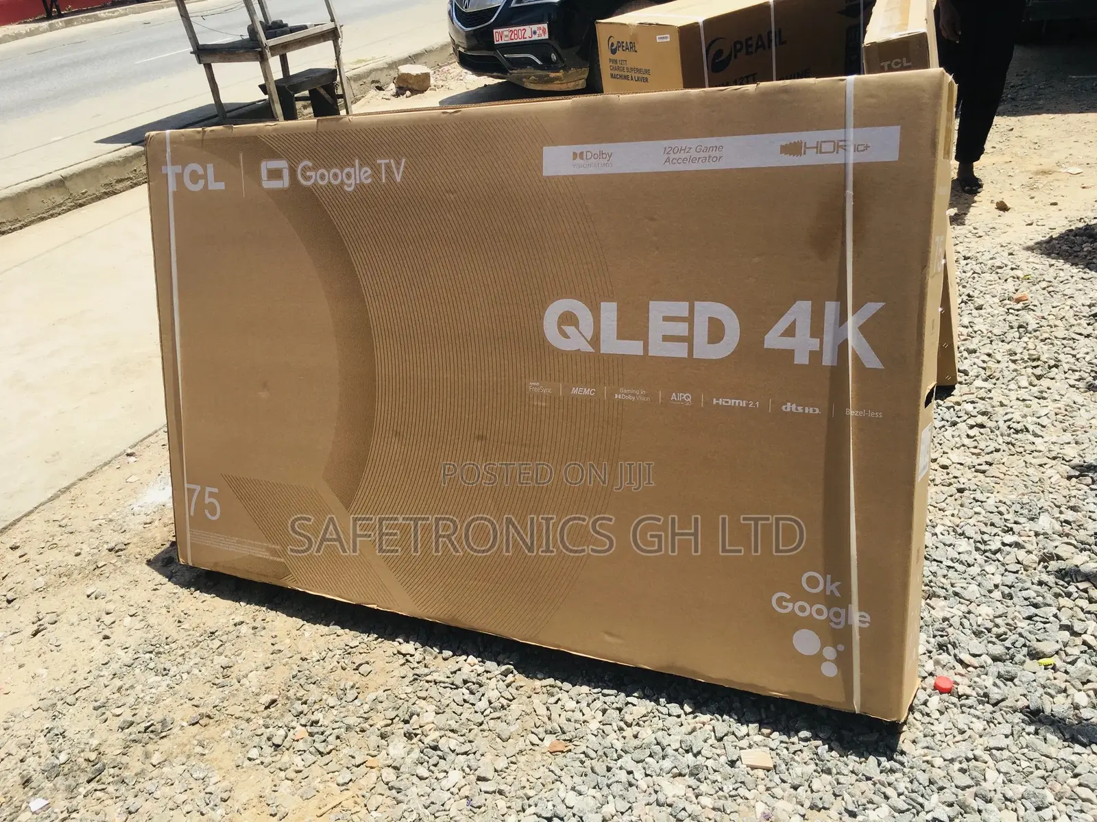 C645 TCL 75 Inches Glossy Qled Smart Quality Tv
