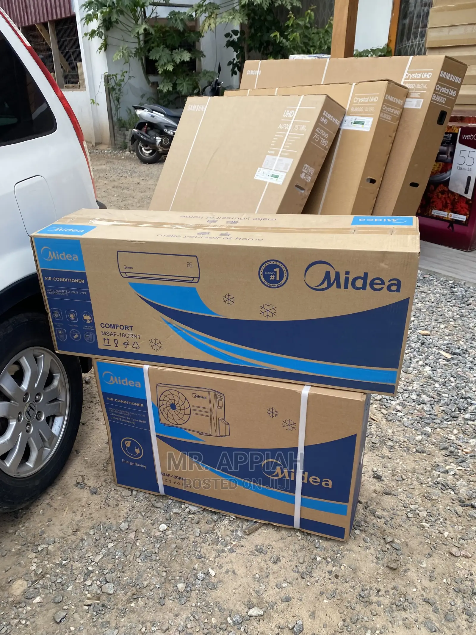 Midea 2.5hp Ac Inverter Works Faster,Feather Wider 