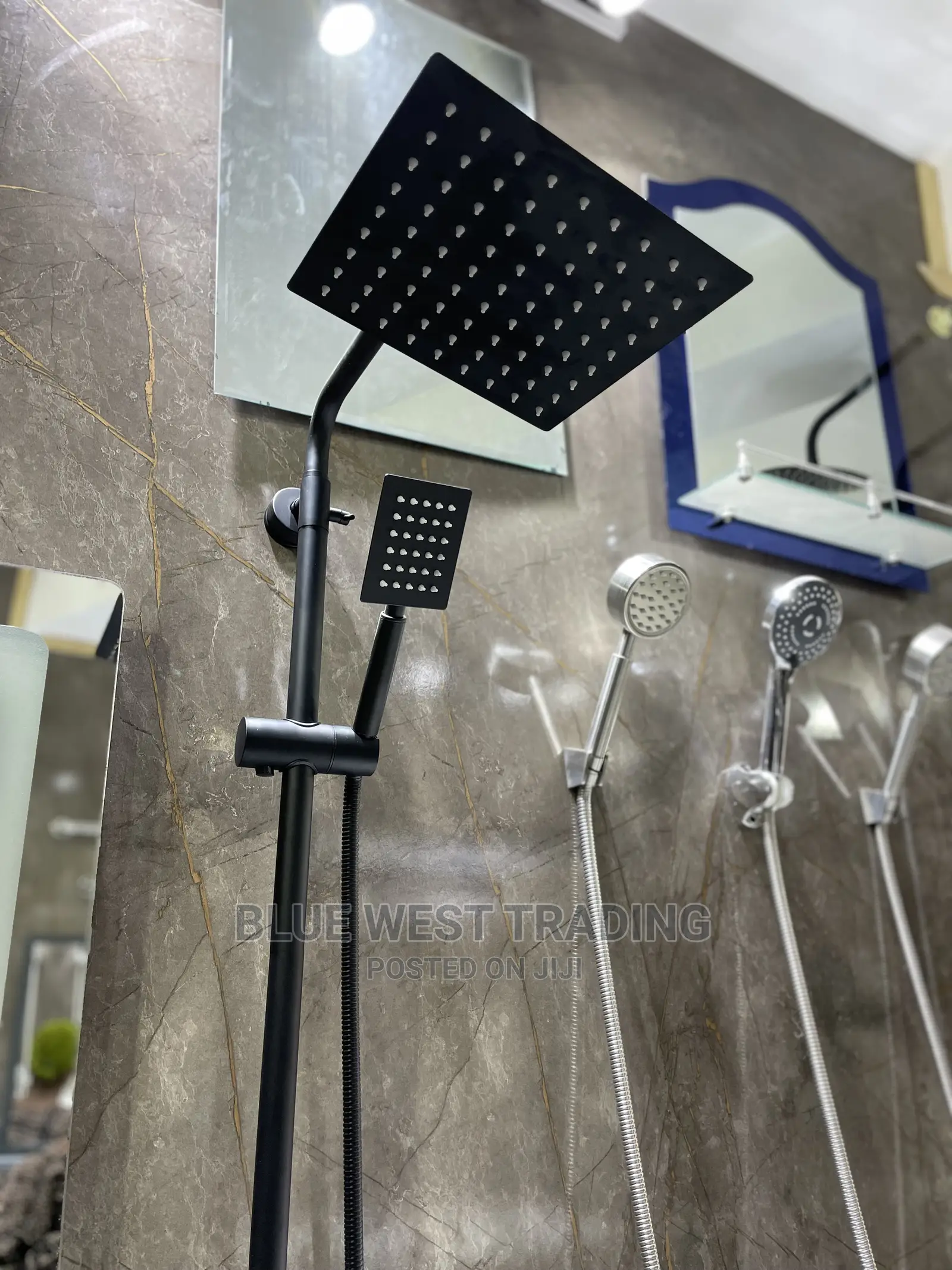 Black Telephone Shower (3 in 1)