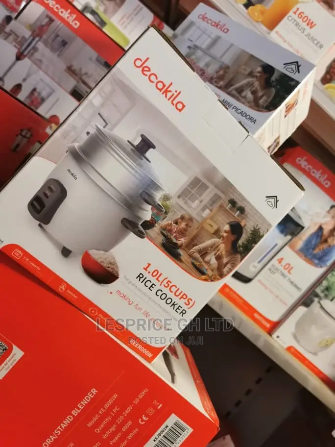 Decakila 1L Spacious Rice Cooker