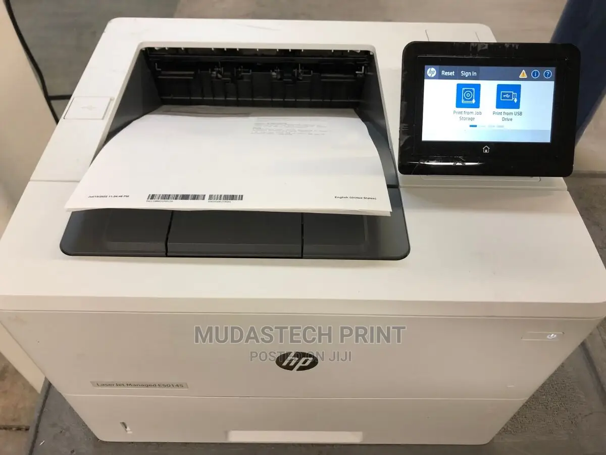 Hp Laserjet Enterprise Managed E50154 A4 Black/Whit Printer