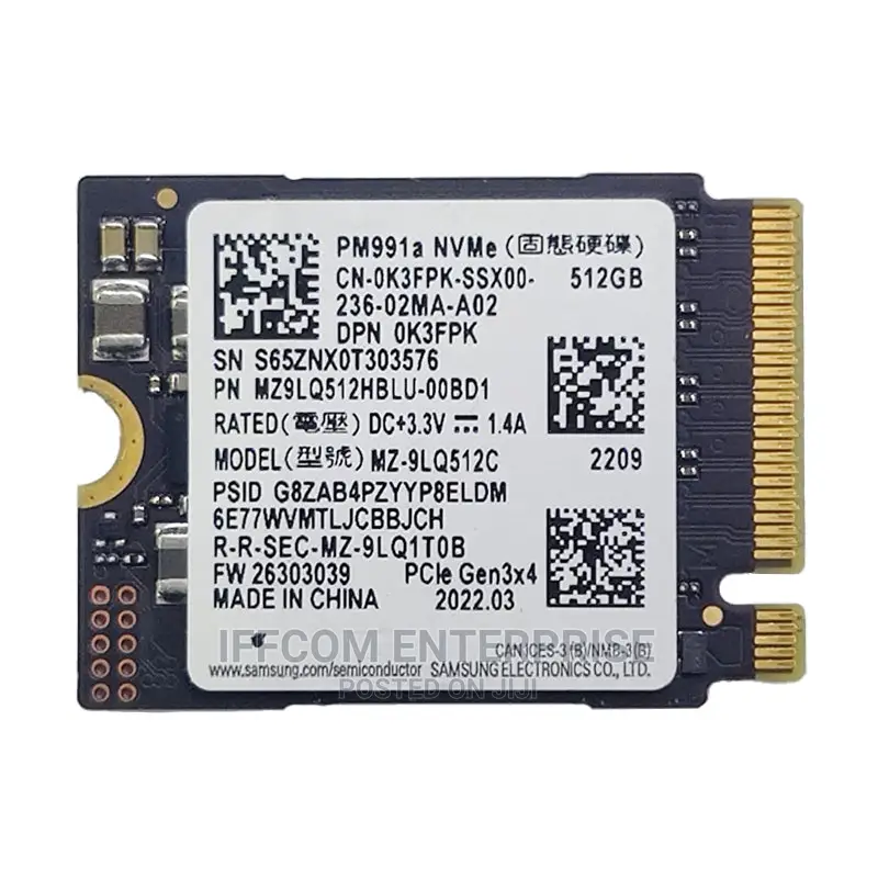 2230 Short Nvme SSD