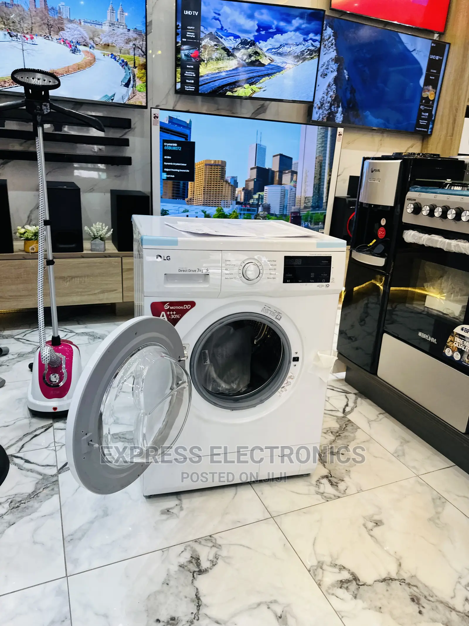 Fabulous Sleek LG F4V5RYP0W 10kg Washing Machine
