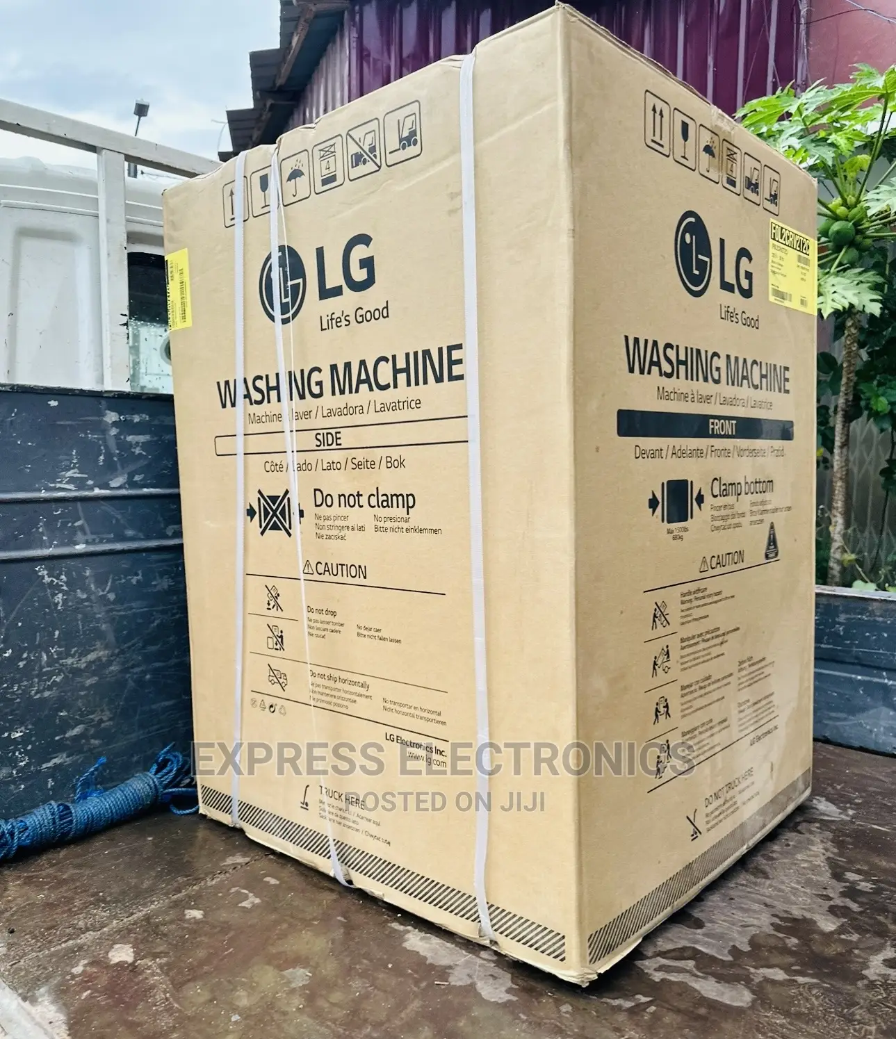 Adorable  F0L9DGP2S 15kg Front Load LG Washing Machine