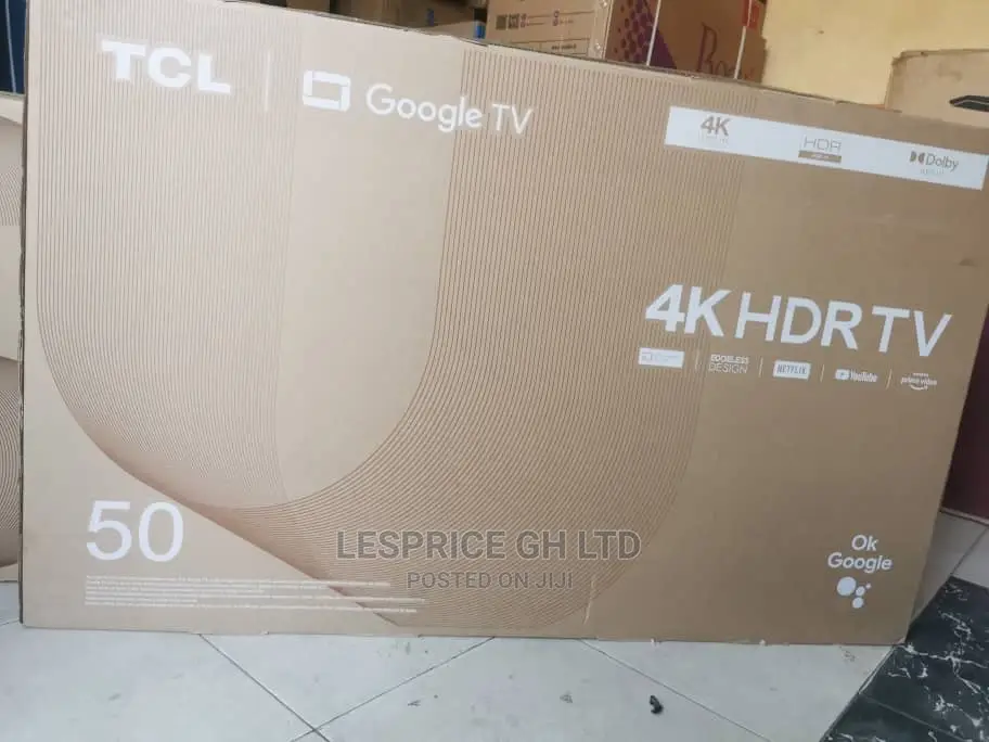 TCL 50” Android Good TV Enjoy With Wi-Fi
