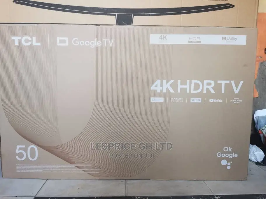 TCL 50” Android Good TV Enjoy With Wi-Fi