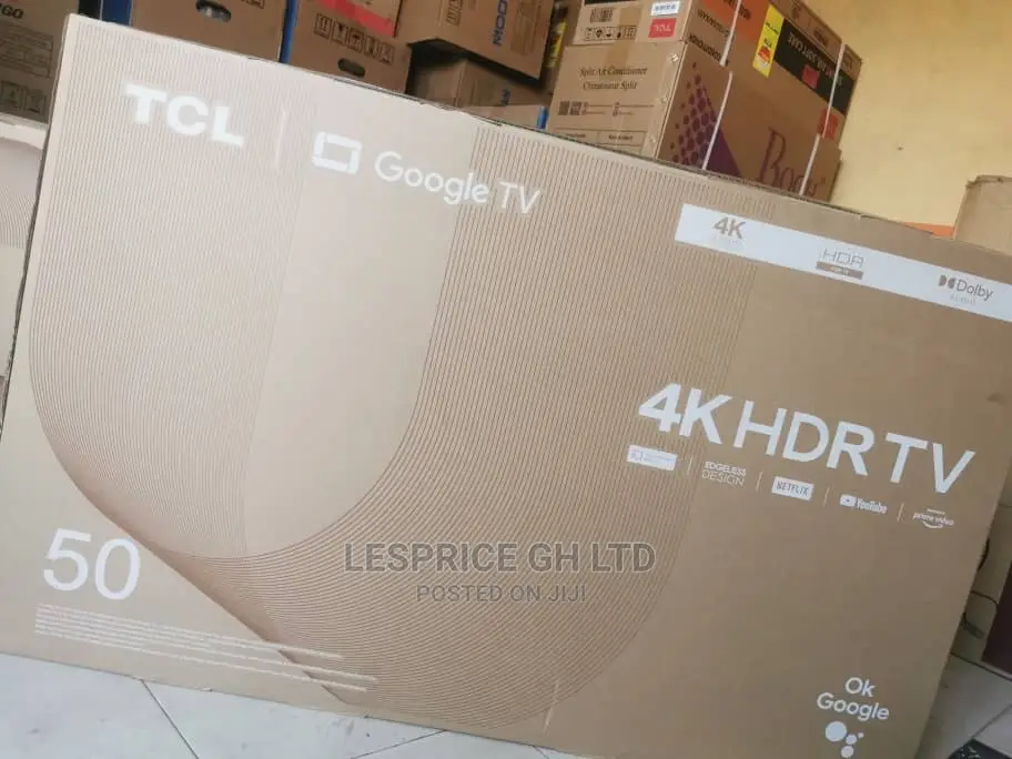TCL 50” Android Smart TV Unique Picture Quality