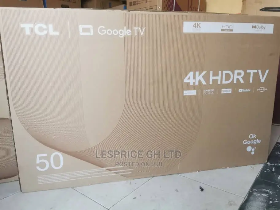 TCL 50” Android Smart Quality HDR TV