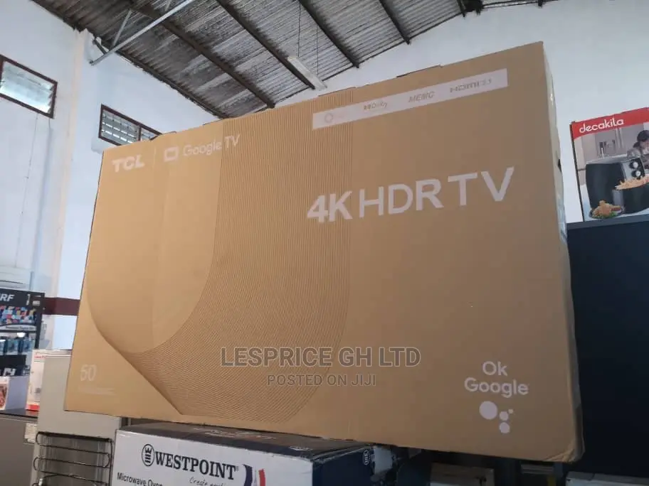 TCL 50” Android HDR TV Wi-Fi and Google