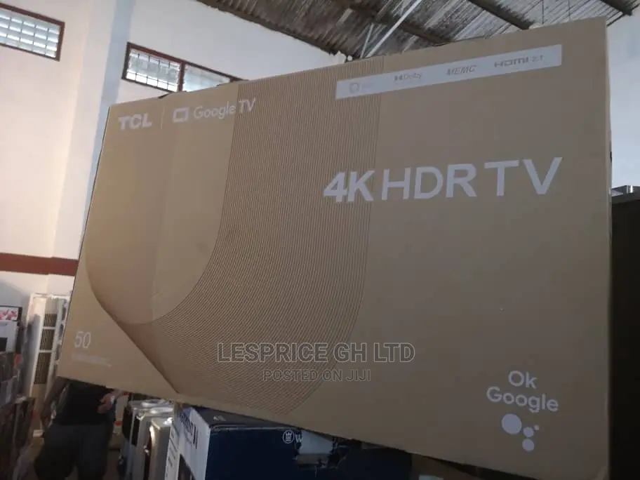 TCL 50” Android Smart HDRTV Sharp