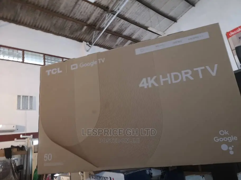 TCL 50” Android Smart Ok Google Wi-Fi TV