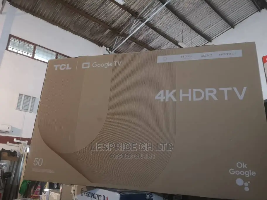 TCL 50” Android Smart Ok Google Wi-Fi TV