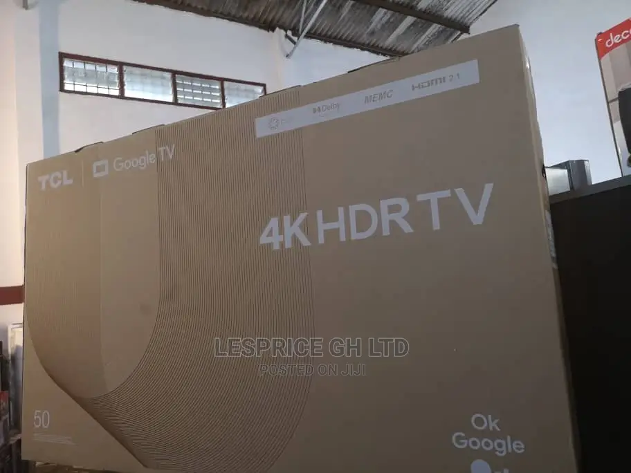 TCL 50” Android Smart Ok Google Tv