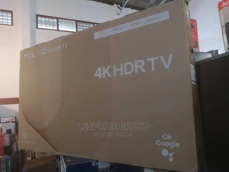 TCL 50” Android Smart Original Screen TV