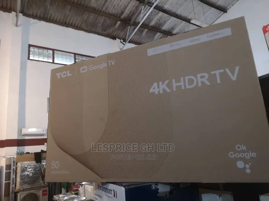 TCL 50” Android HDRTV Ok Google New Model