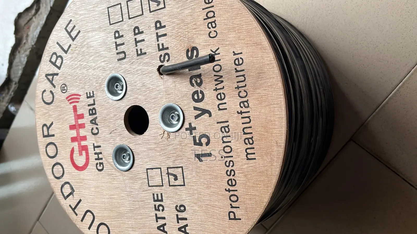 SFTP Outdoor Cat6 Cable (Ght) Dual Coated