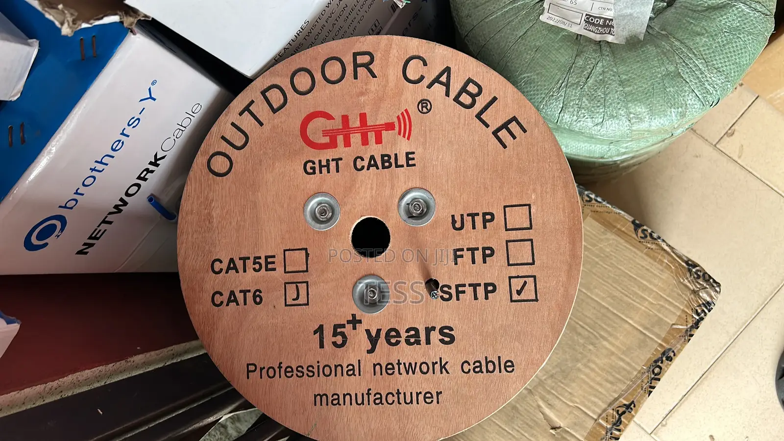 SFTP Outdoor Cat6 Cable (Ght) Dual Coated