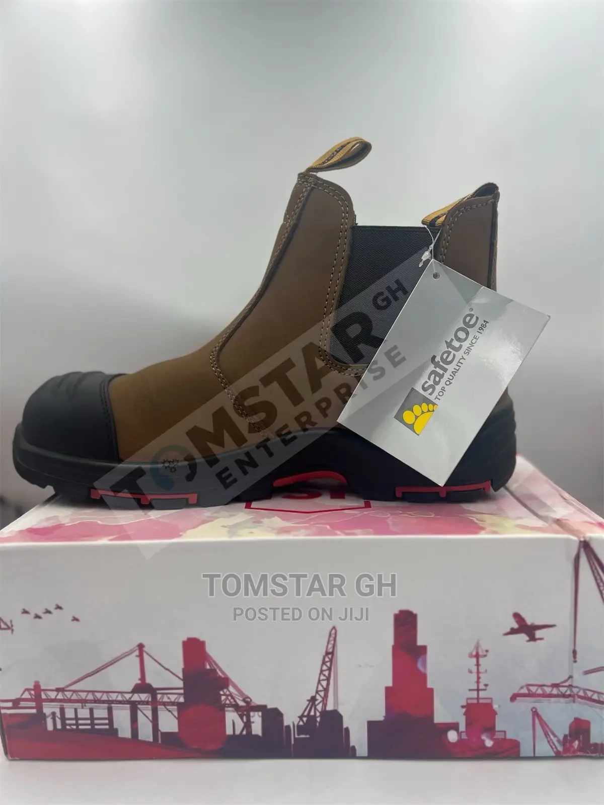 Safe Toe Slip On Safety Boot