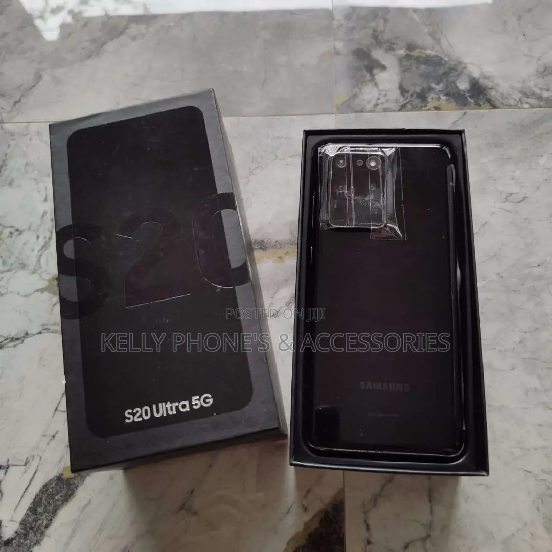 New Samsung Galaxy S20 Ultra 5G 128 GB Black