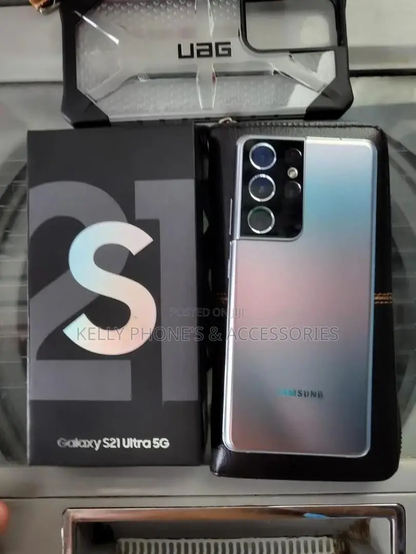 New Samsung Galaxy S21 Ultra 5G 128 GB Silver