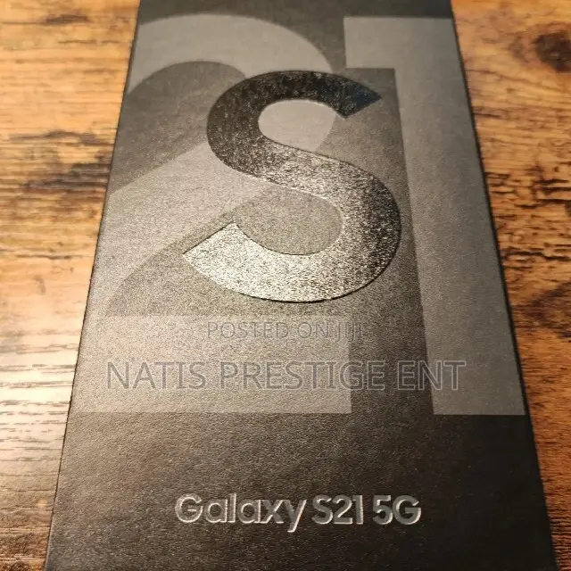 New Samsung Galaxy S21 5G 128 GB Black