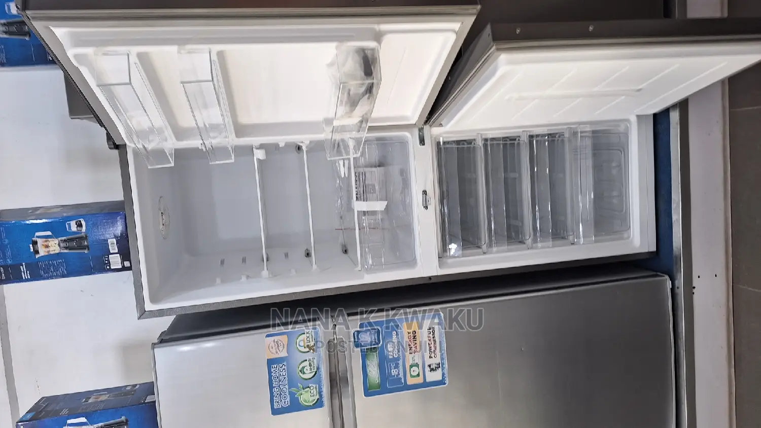 *New_nasco Nasd2-30 Double Door Fridge