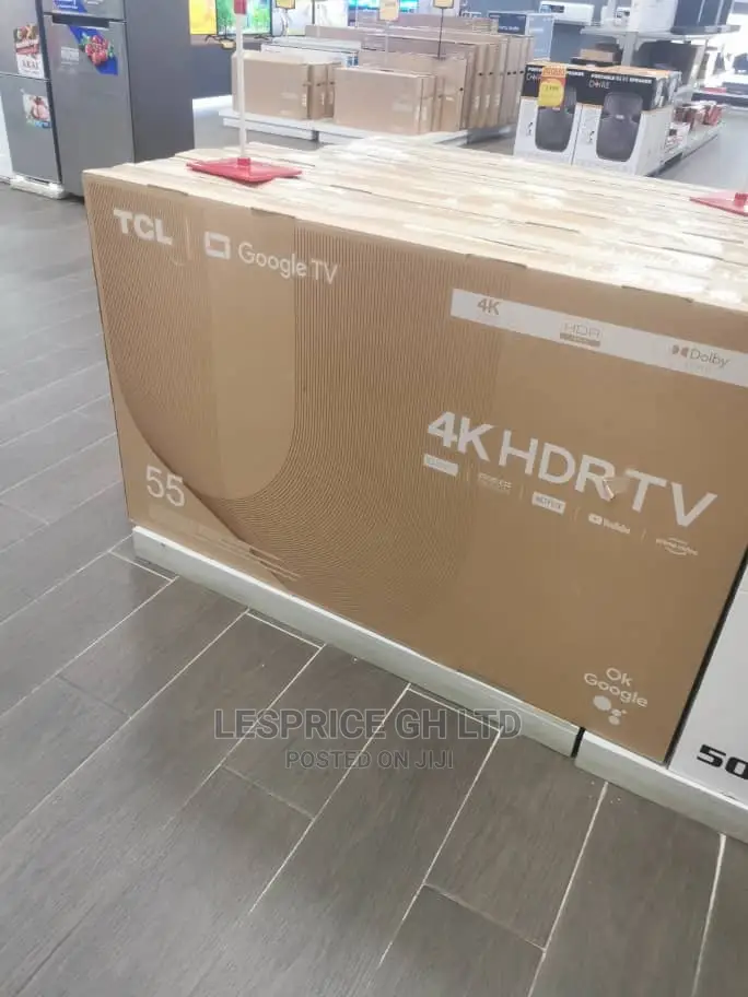 ~TCL 55” Android Smart TV Quality Screen