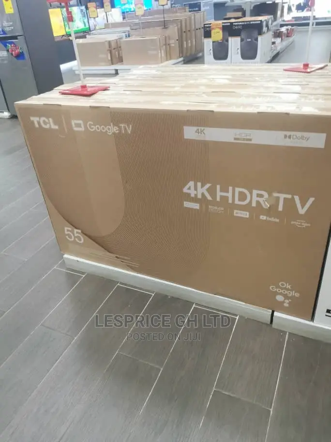 ~TCL 55” Android Smart TV Quality Screen