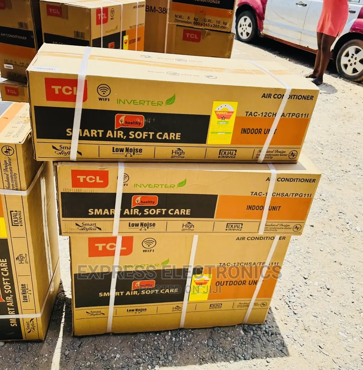 Original New TCL Split R410 Gas 1.5hp Split AC