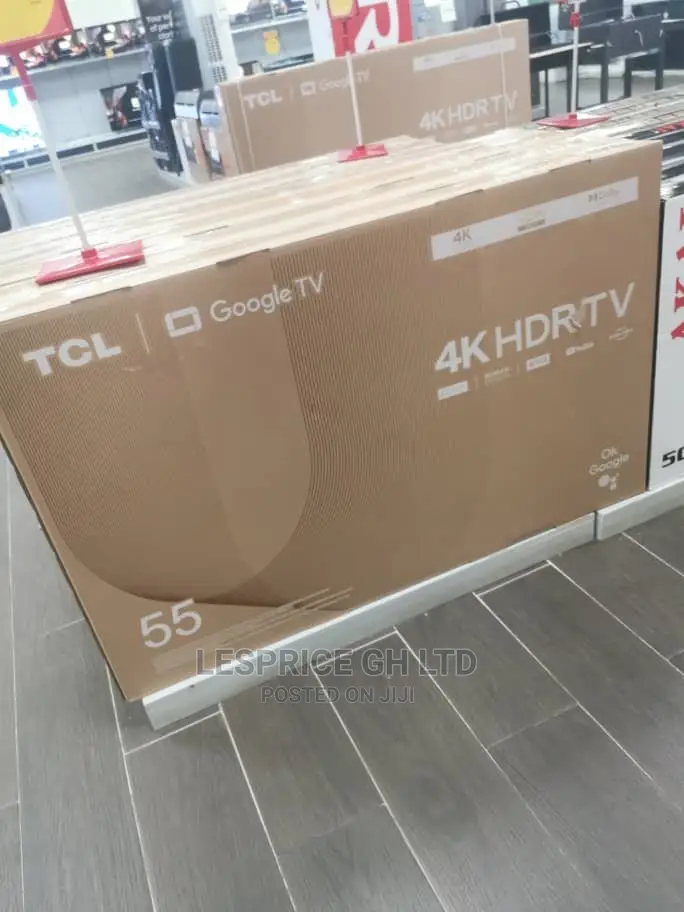 TCL 55” Android Ok Google TV Super Quality