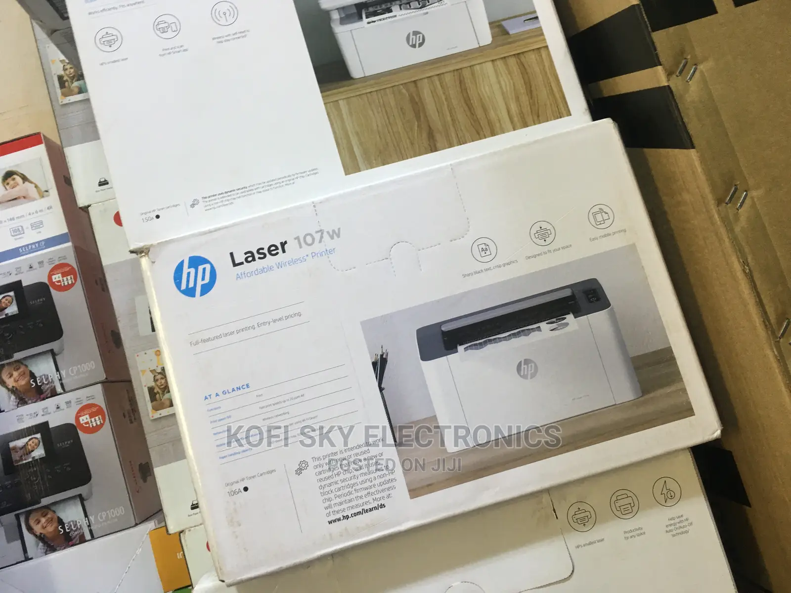 Fortuitous HP Laser 107w Wireless Printer