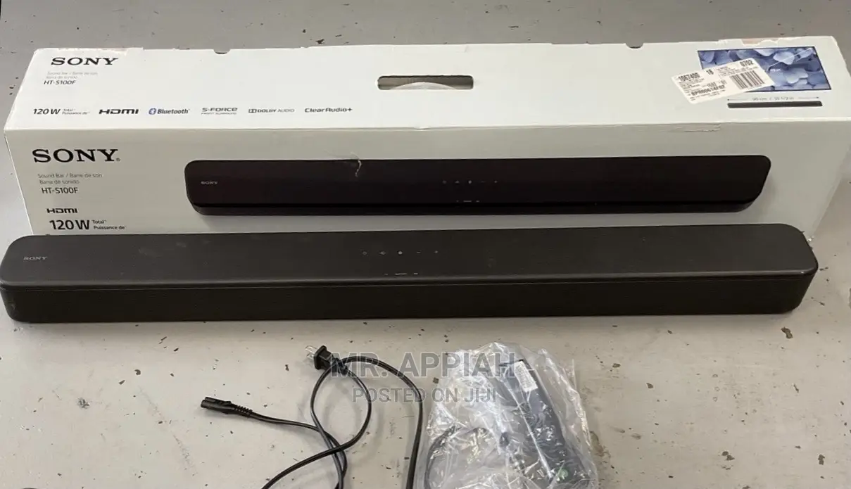 Purchase Sony Bluetooth Soundbar HT-S100F(Black).