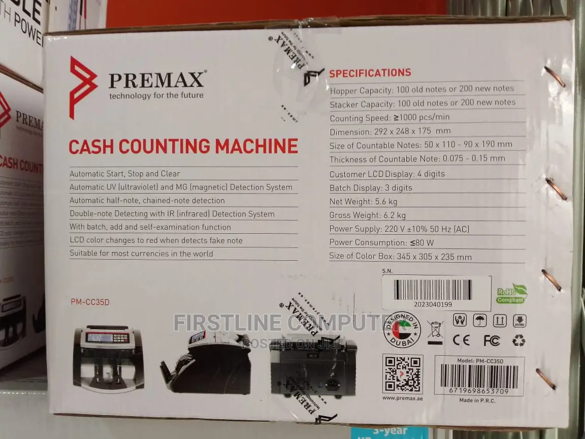 Premax Cash Counting Machine, PM-CC90D
