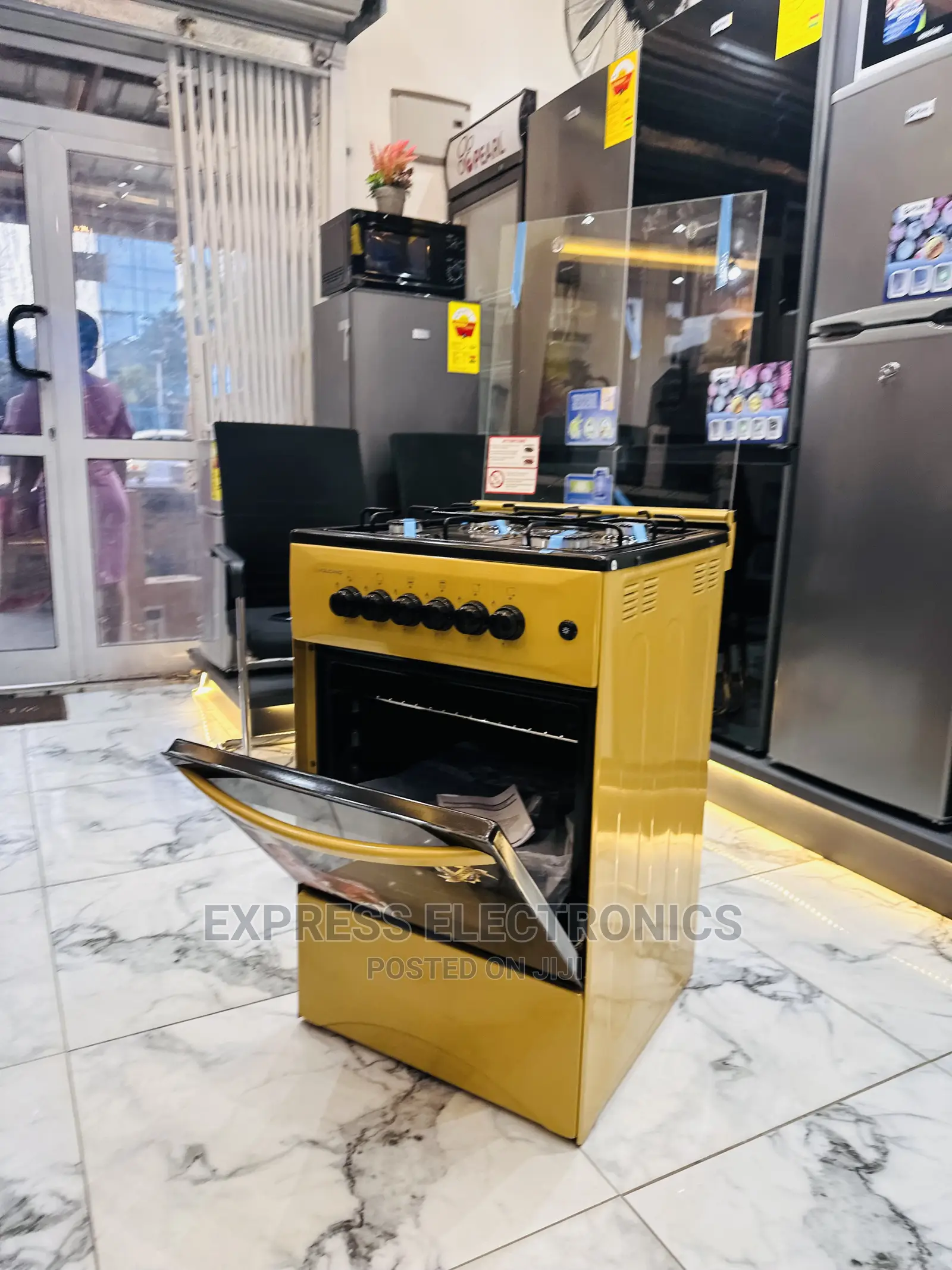 Golden Color Original Gas Cooker 4burner Stove 50/50