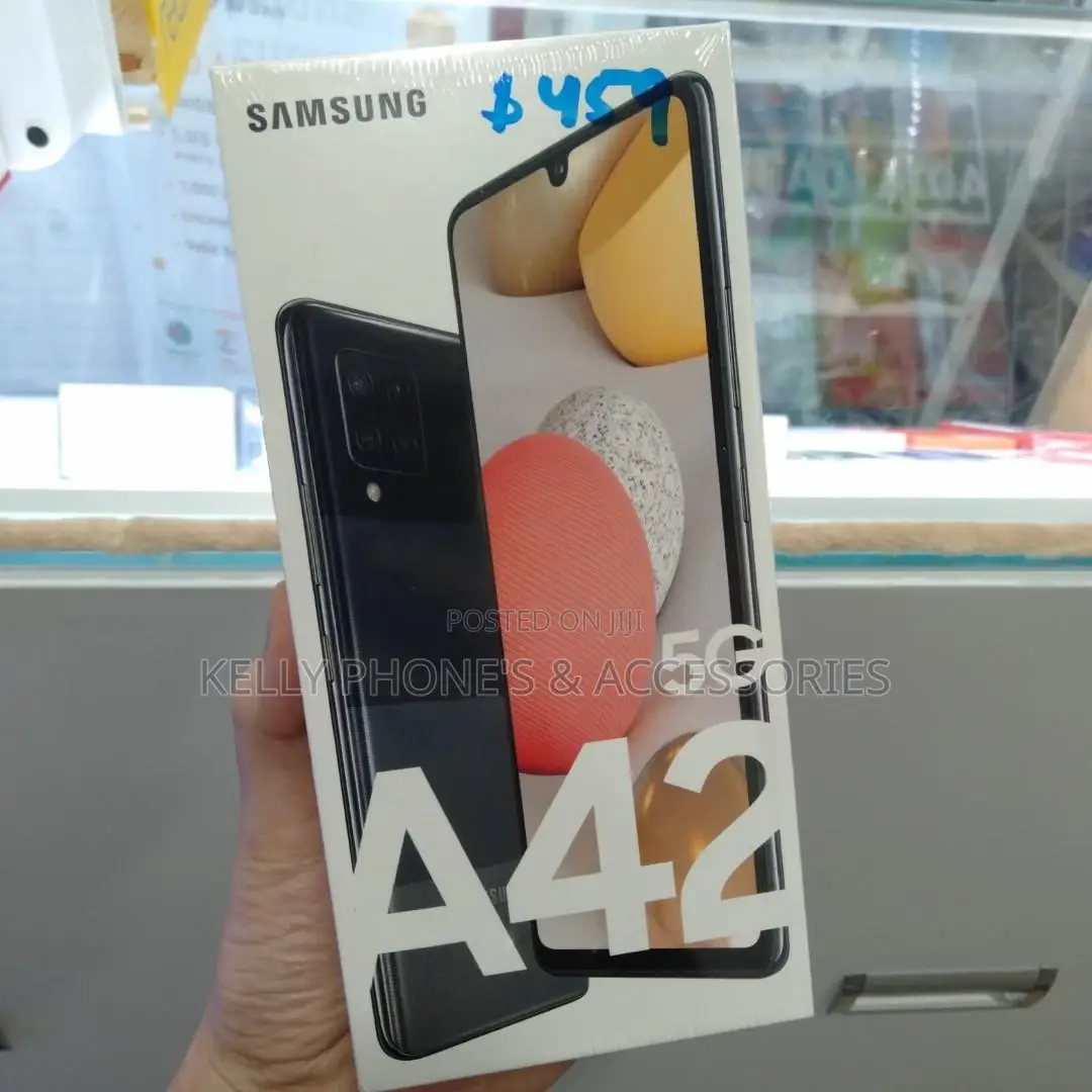 New Samsung Galaxy A42 5G 128 GB Black