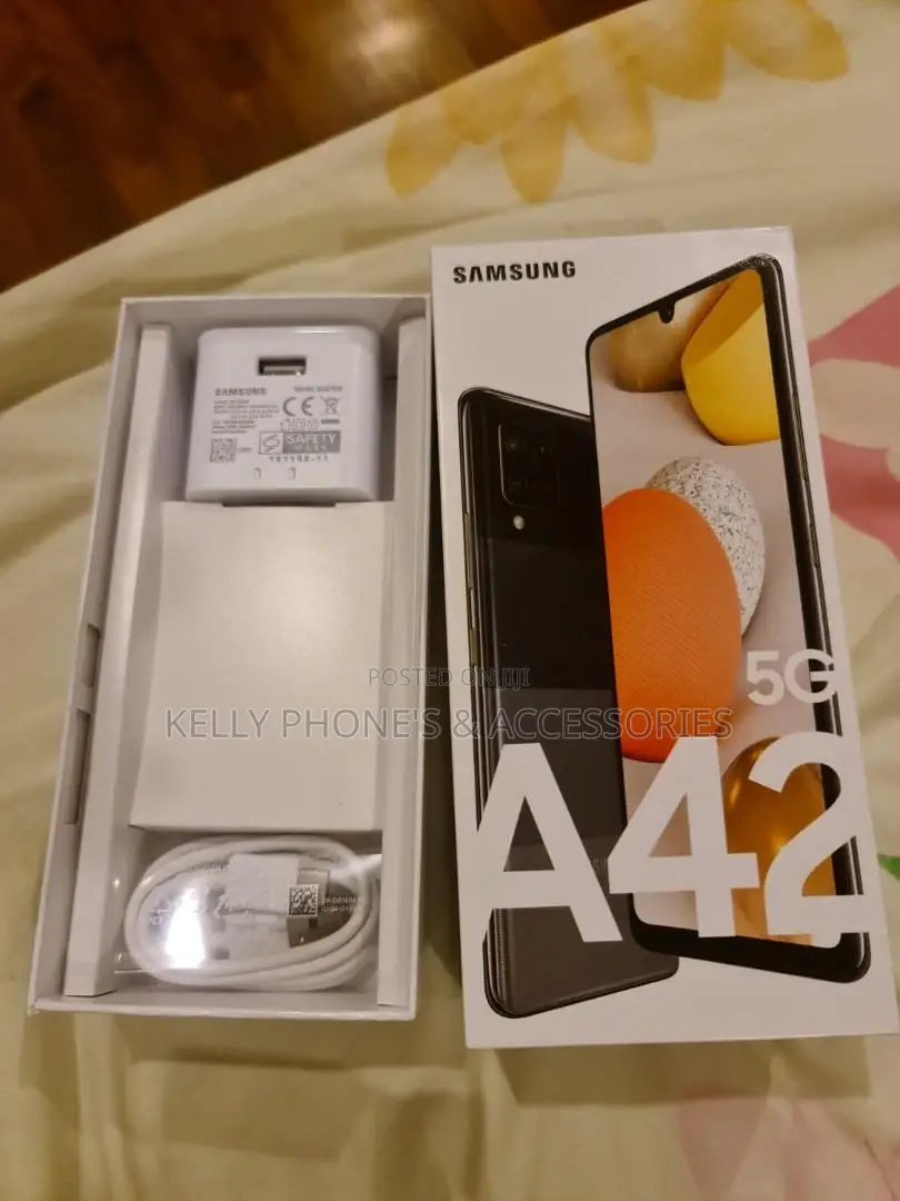 New Samsung Galaxy A42 5G 128 GB Black